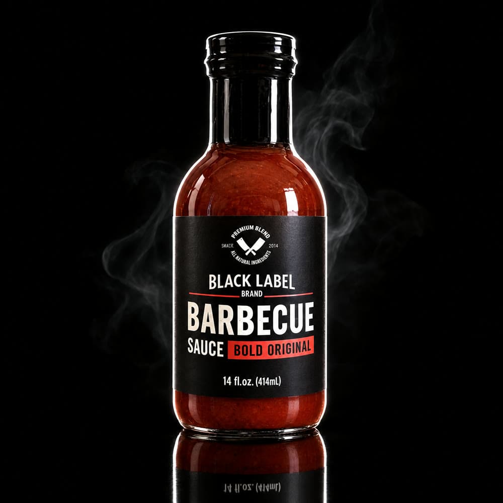 Black Label Bold Original barbecue sauce